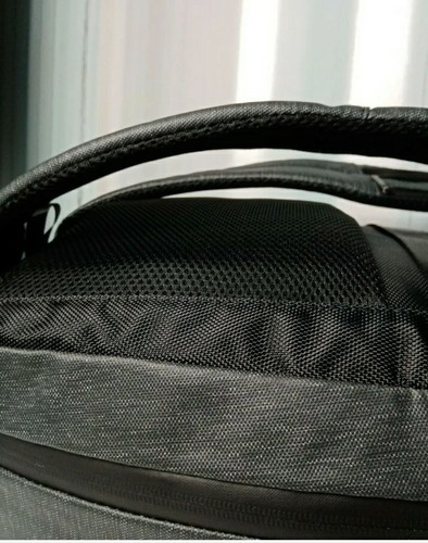 Cuibird Grey Backpack Travel Rucksack Shoulder Laptop Bag USB Water resistant - Picture 8 of 11
