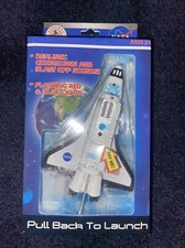 Aeromax Pull Back 6 Inch Die Cast Space Shuttle With Lights Sound
