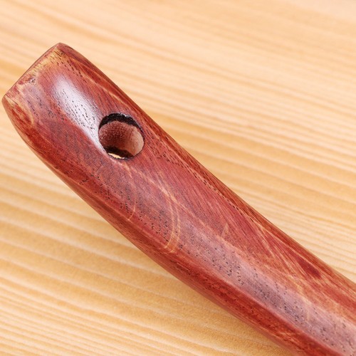 Cucharón de sopa de madera utensilio de cocina para cocinar servir 25,5 cm ecológico - Imagen 10 de 11