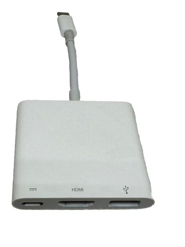 Apple - USB-C to Digital AV Multiport Adapter - A2119 - MUF82AM/A