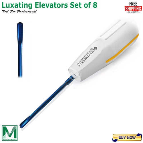 Dental Luxating Elevators PDL Periotome Luxation Root Extracting Extraction Kit - Picture 87 of 97