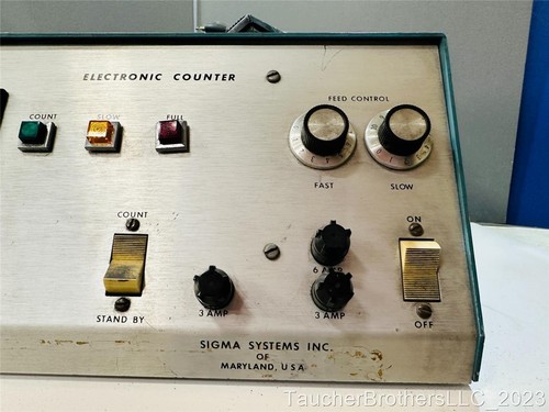 Sigma Systems Diplomat Electronic Parts Counter Module - Picture 5 of 15