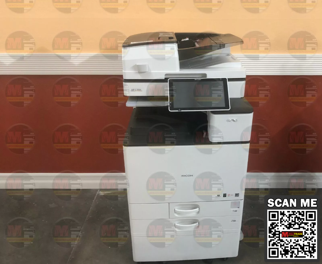 Ricoh Aficio MP C5504 Color A3 Laser Multifunction Printer Copier