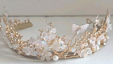 Womens Hair Accessories Bridal Tiara Crown Jeweled Headdress Bride