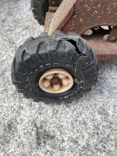 VINTAGE 1970S XMB-975 TONKA MIGHTY ROAD GRADER TOY - Picture 6 of 13