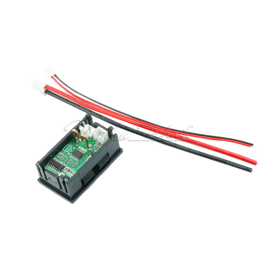 Medidor Digital De Panel Para Corriente DC 0-3.0000A / 0-5000 MA - 5 Dígitos, 0.36", Voltaje 4-30V, Sin Marca