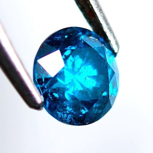 1.25 Cts Best Quality IGI Certified Natural Brilliant Blue Diamond with Video - Picture 4 of 6