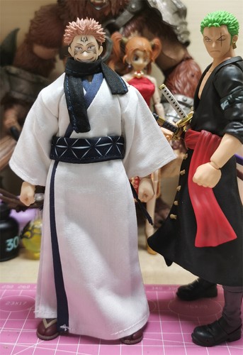 Jujutsu Kaisen Ryomen Sukuna Outfit Uniform For S.H. 5.9" Figure(No Figure) - 第 1/16 張圖片