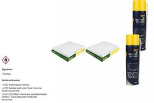 2x MANN FILTER Innenraumfilter MANNOL Klimareiniger für Hyundai i30 GD 1.4 1.6