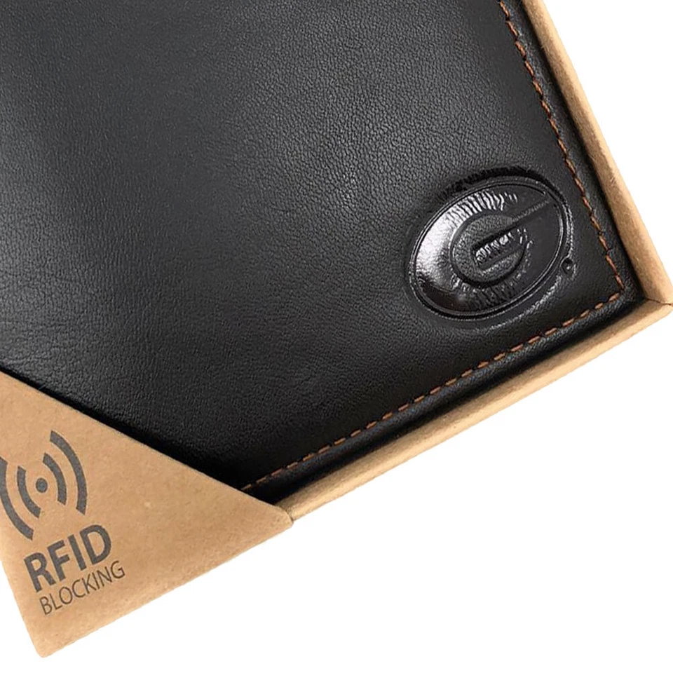 Billetera plegable de cuero genuino Detroit Red Wings Foto 4 de 4