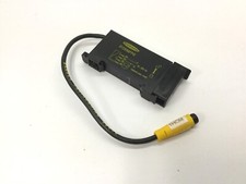 Banner D12SN6FPQ Fiber Optic Sensor, Voltage: 10-30VDC, Output: NPN 150mA