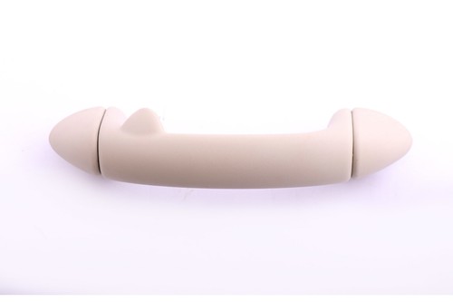 BMW Mini Cooper R55 R56 LCI Rear right headlining grab handle O/S Light Beige - Picture 8 of 12