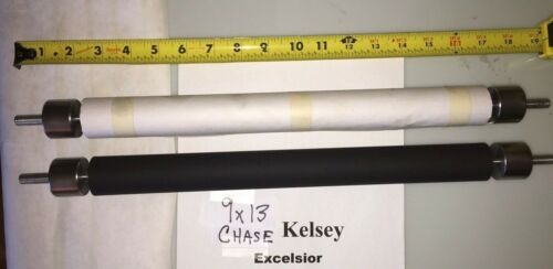 Kelsey Excelsior 9x13 Rollers and trucks Rubber letterpress printing press all - Picture 1 of 3