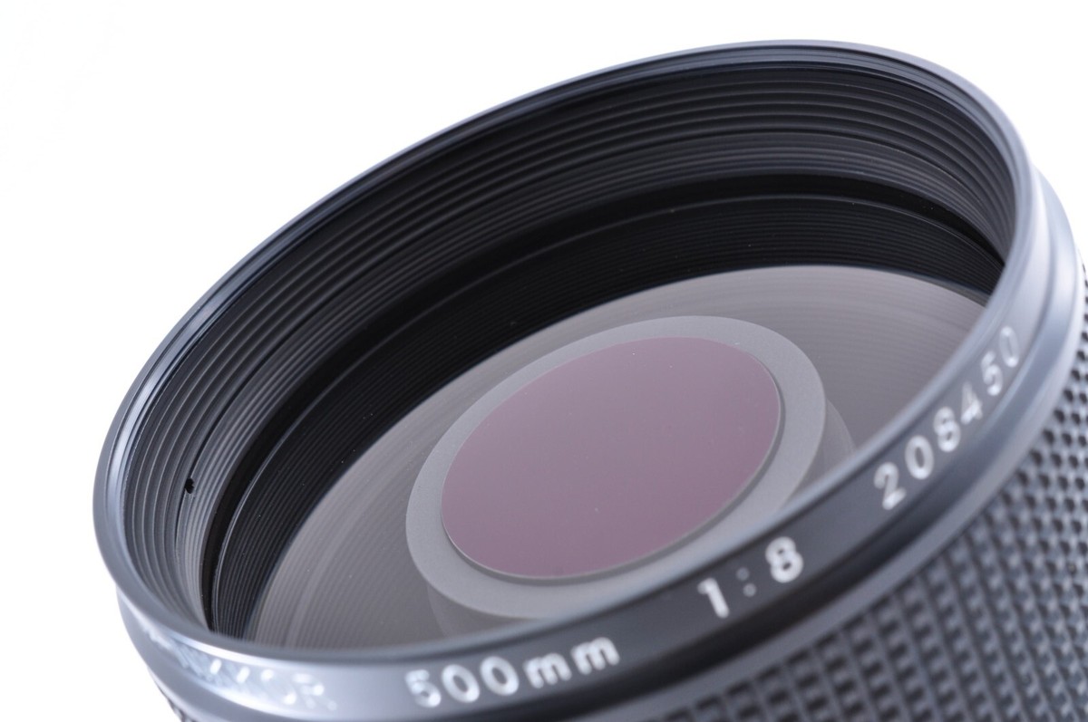 美品 NIKON Reflex-NIKKOR 500mm F8 MF M163 Nikon Reflex Nikkor 500mm f8 new MF Mirror Lens from japan