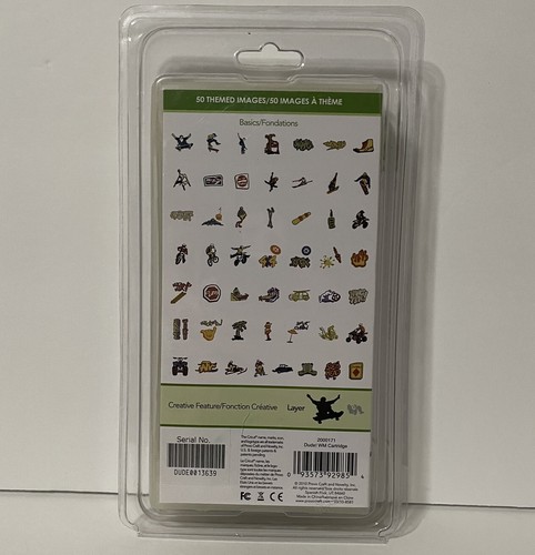 Cricut Lite Dude! Cartridge 50 Themed Images 2000171 Sealed - Picture 2 of 7