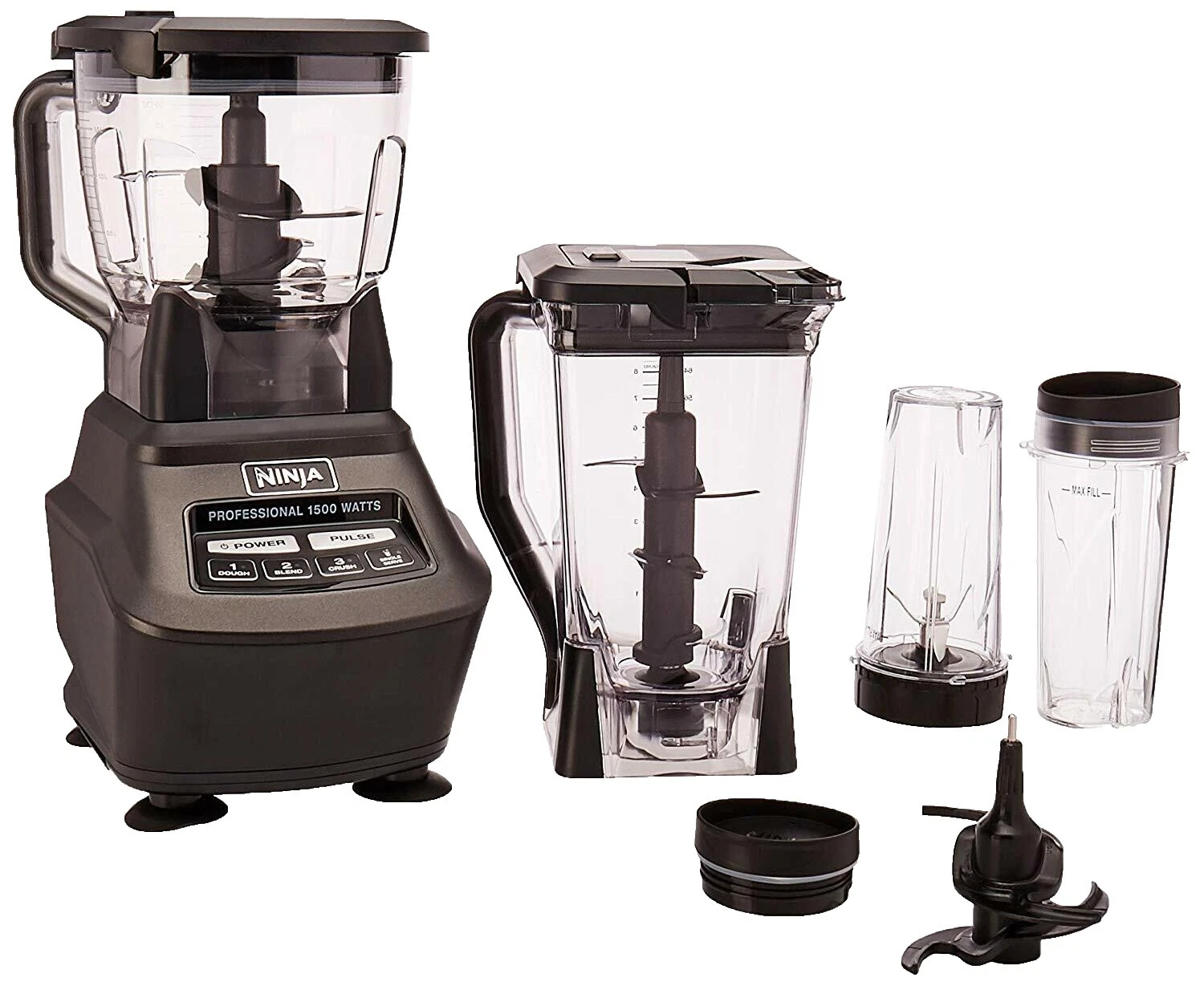 Ninja Countertop Blenders Black Smoothie Makers