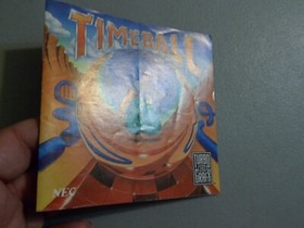 Timeball Manual Only, NO GAME! NO CASE! 100% Original, TurboGrafx-16