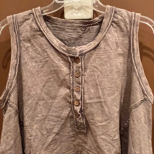 NWT Shein Bohemela Boho Women's Casual Loose Asymmetric Tank Top Size M - Picture 4 of 10
