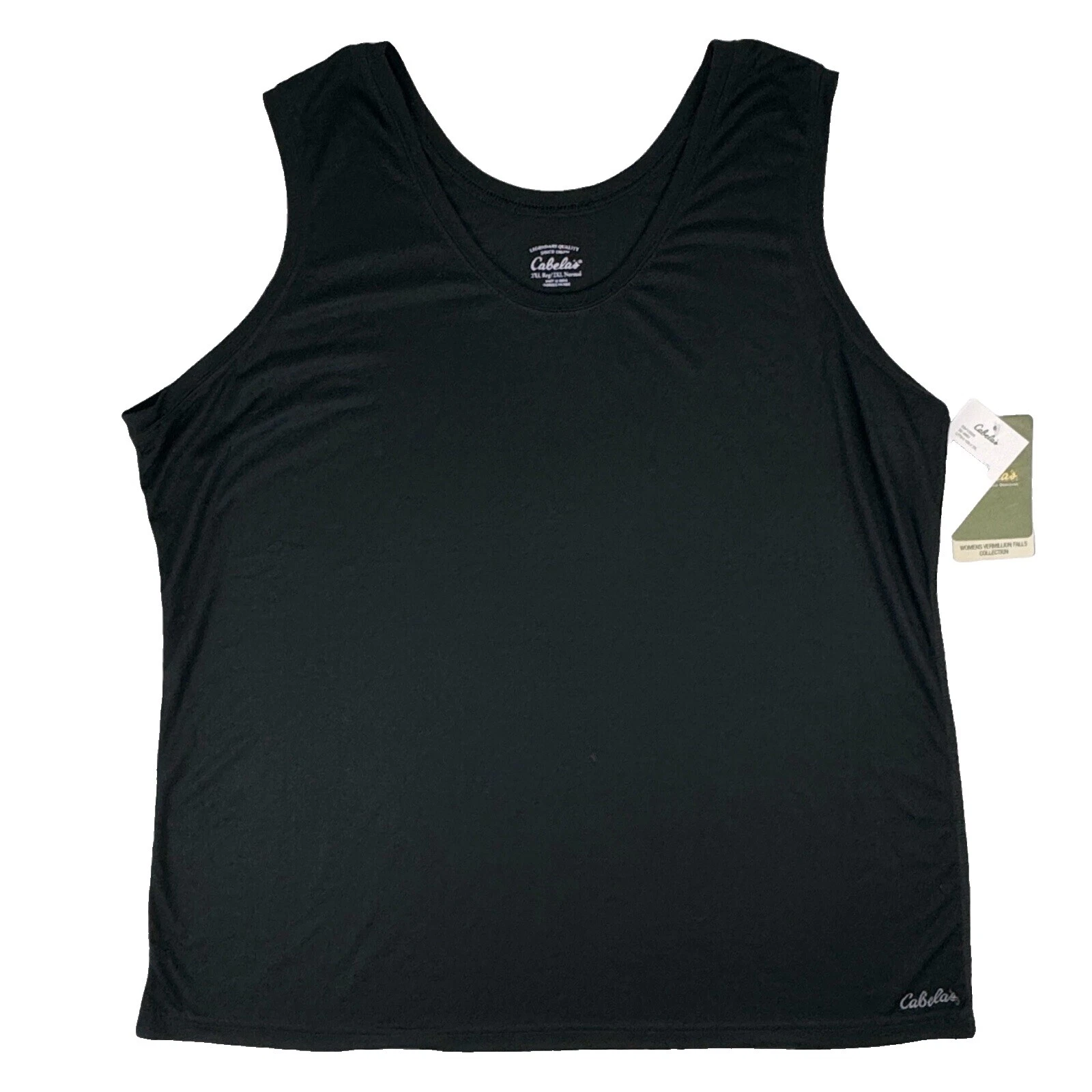 Mezcla de algodón Cabela's Activewear Tops para mujer