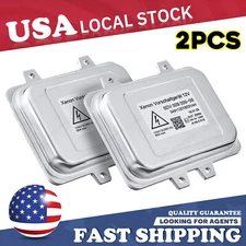 2PCS For 07-14 Cadillac Escalade Headlight Ballast Xenon HID Control Unit Module
