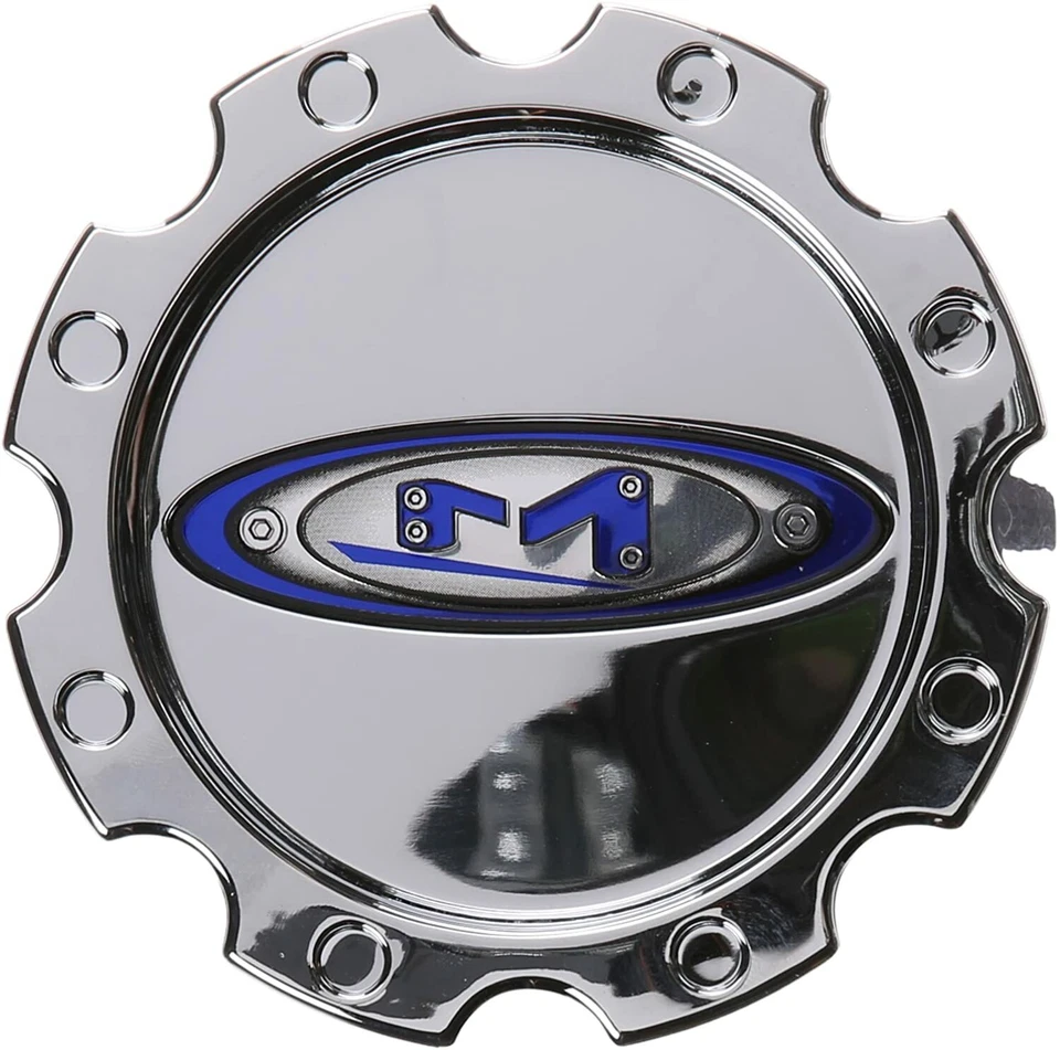 4x NEW Moto Metal Chrome Wheel Center Caps MO950 MO951 5/6 Lug 2.5" Tall 353K83 - Image 3 of 4