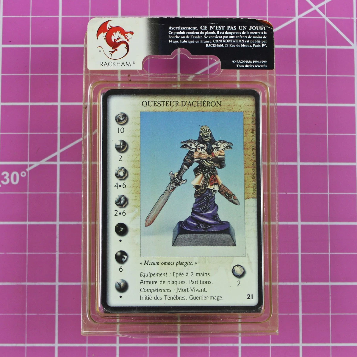 OOP Rackham/Confrontation ACHERON UNDEAD Gargouille d'Acheron 2 french