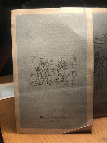 Antica cartolina pubblicitaria Ephemera Hazel Kirke Effie Ellsler Elyria Opera House - Foto 3 di 4