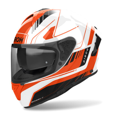 AIROH Spark 2 Chrono Glossy Grey Full-Face Helmet