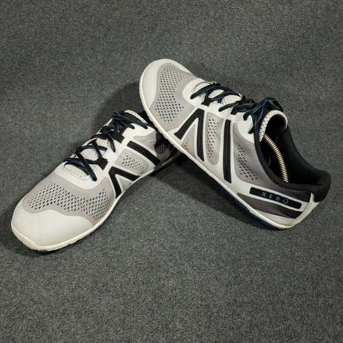 Xero HFS Herren Größe 12 Athletisch Laufen Turnschuhe Barfuß Grau Minimalistischer Schuh