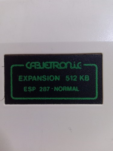 CABLETRONIC EXPANSION ESPANSIONE RAM 512 KB AMIGA 500 PLUS A500 A500+ - Picture 6 of 7