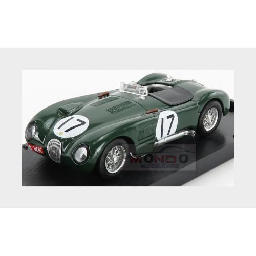1:43 BRUMM Jaguar C-Type 3.4L S6 #17 24H Le Mans 1953 Moss Walker R358B MMC - Picture 2 of 2