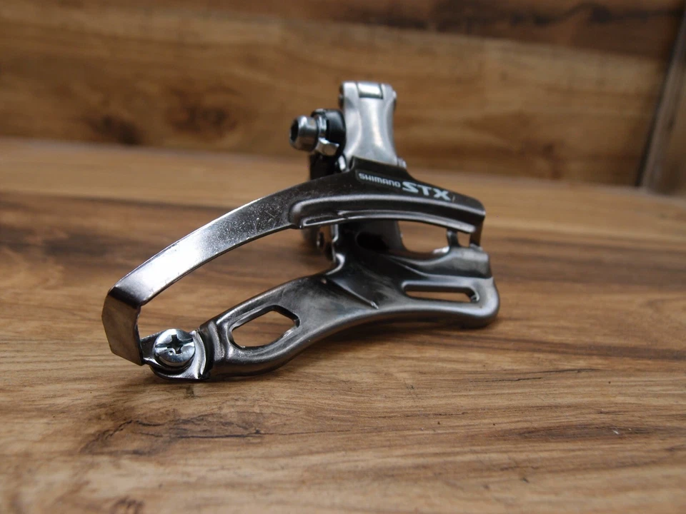 front derailleur Shimano STX FD-MC31 VIA Japan for MTB 28.6 mm top pull 1993 - Image 2 of 4