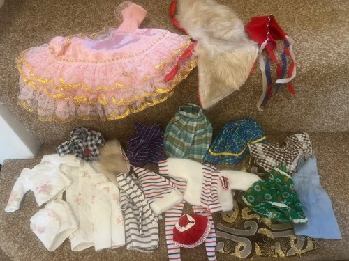 Vintage Sindy Barbie Mary Quant Size Clothes Bundle Lovely items.