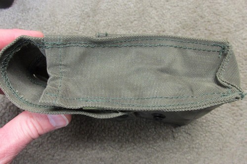 BOLSA NYLON ORIGINAL ISRAELI OD VERDE DOBLE BOLSILLO IMI - Imagen 6 de 11