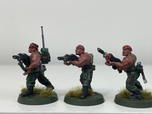 Warhammer 40k Astra Milatarum catachan jungle fighter squad x10 GW 1559 oop - Picture 12 of 13