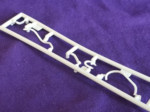 1957 Chevrolet Bel Air RADIATOR & HEATER HOSES for 1:25 AMT Model Kit 57 Chevy - Picture 2 of 10