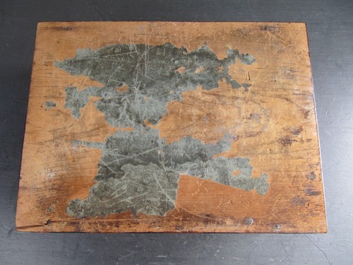 Antique Parquetry Jewelery Box - For Repair - Picture 9 of 12