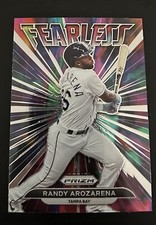 2022 Prizm Baseball Fearless #FL-15 Randy Arozarena Tampa Bay Rays