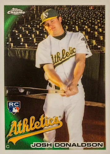 2010 Topps Chrome Base #191: Josh Donaldson Topps Chrome Base