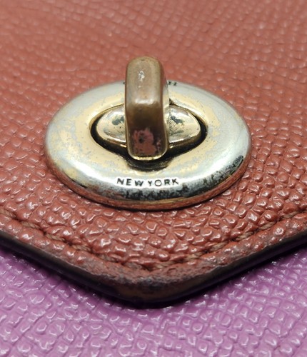 Coach C1909 Slim Envelope Wallet Colorblock Terracotta Multi - Picture 2 of 13