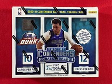 2020-21 Panini Contenders FOTL NBA Hobby Box Factory Sealed Anthony Edwards