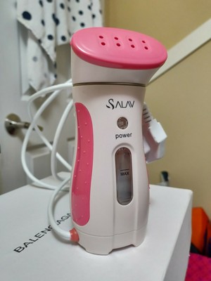 Salav Ts01 Pink Travel Handheld Garment Steamer 689788774954