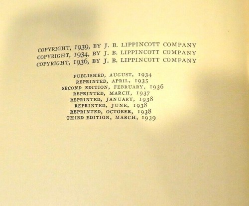Essential of Pediatrics-Teacher Edition and 3rd Ed. By Lippincott - 1939 Read! - Picture 12 of 12
