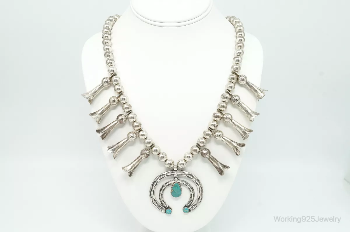 Native american clearance necklaces ebay
