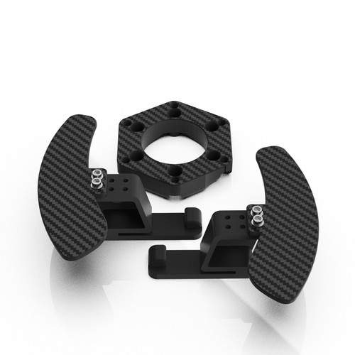 Logitech G29/G920/G923/G27/G25 Paddle Shifter Extender Semideep-Dish Adapter MOD - Bild 17 von 116
