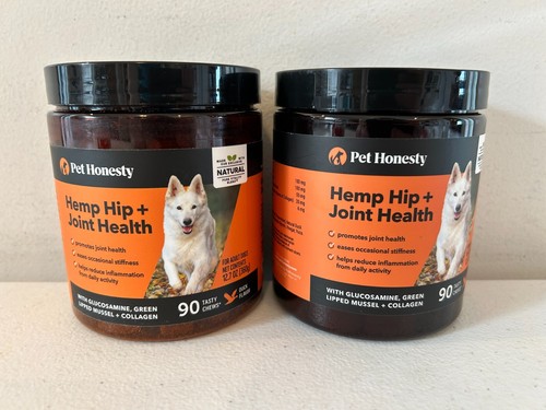 2X Pet Honesty Hemp Hip + Joint Health Adult Dog Supplement 180 Soft Chews NEW eBay
