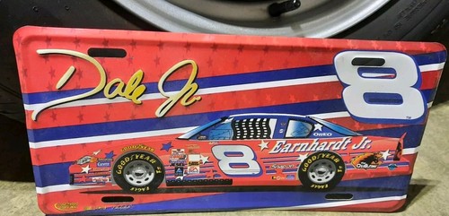 Nascar Dale Earnhardt Jr #8 Metal License Plate - Bild 1 von 2