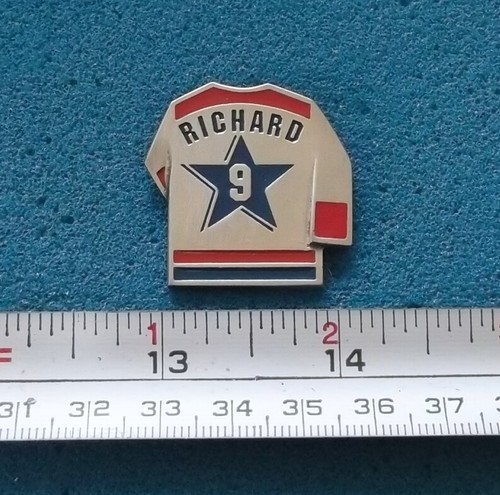 MAURICE RICHARD MONTREAL CANADIENS NHL HOCKEY JERSEY LOGO PIN # GG244