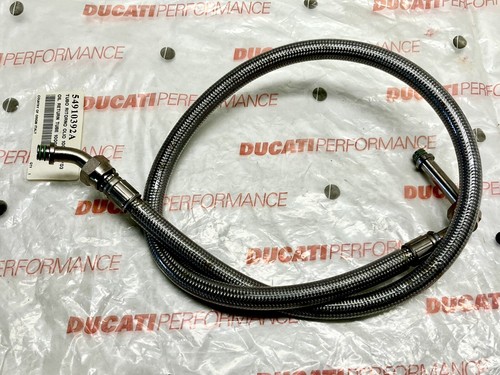 Genuine OEM Ducati Multistrada 1000 DS 03-04 Oil Return Line Pipe Tube 54910392A