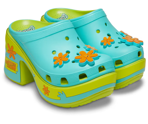 CROCS Scooby-Doo! Siren Clog 210107 Lime Punch Size W7 - Picture 4 of 4